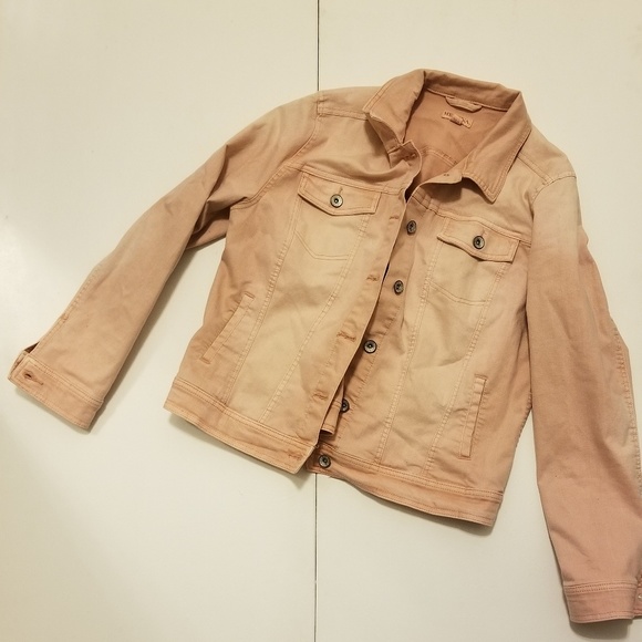 pink denim jacket target